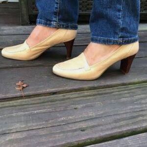 BRAND NEW AEROSOLES HEELREST SQUARE TOE LOW BLOCK HEEL SLIP ON PUMP